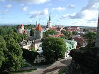 Bild: Tallinn - Blick auf die Unterstadt Bild: Tallinn - Blick auf die Unterstadt