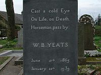 Bild: Grab von W.B.YEATS