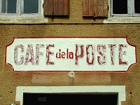 Bild: altes Schild Bild: altes Schild