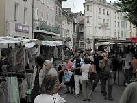 Bild: Auf dem Markt in St.Marcellin Bild: Auf dem Markt in St.Marcellin