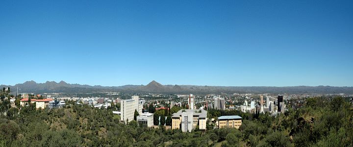 Bild: Blick über Windhoek Bild: Blick über Windhoek