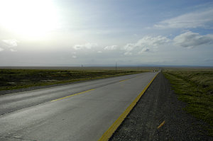 Bild: Auf dem Weg nach Puerto Natales Bild: Auf dem Weg nach Puerto Natales