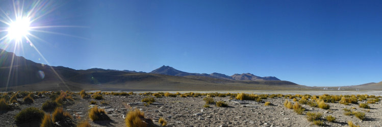 Bild: Panorama - Geysire El Tatio Bild: Panorama - Geysire El Tatio
