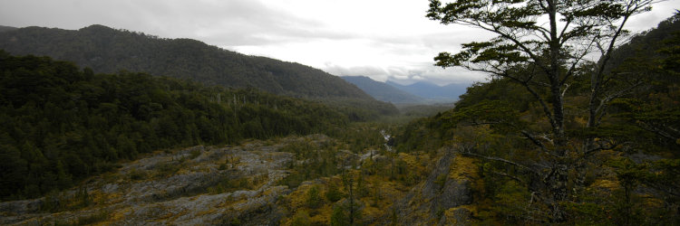 Bild: Am Wendepunkt der Wanderung Bild: Am Wendepunkt der Wanderung