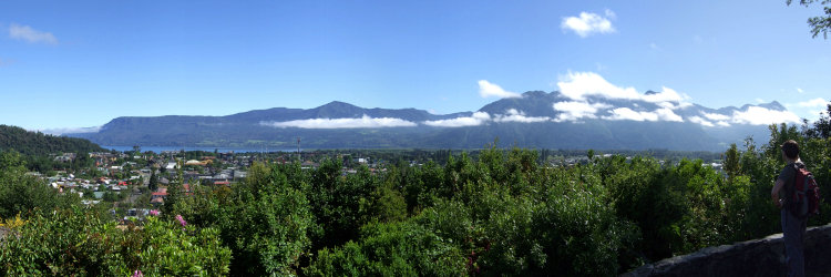 Bild: Pucon vom Kloster Santa Clara Bild: Pucon vom Kloster Santa Clara