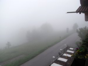 Bild: Unsere Aussicht vom Hotel am ersten Tag