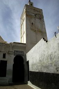 Eine Moschee in Moulay Idris Eine Moschee in Moulay Idris
