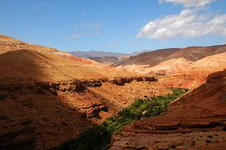 Landschaft im Hohen Atlas Landschaft im Hohen Atlas