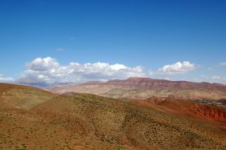 Landschaft im Hohen Atlas Landschaft im Hohen Atlas