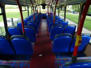 alleine oben im Bus alleine oben im Bus
