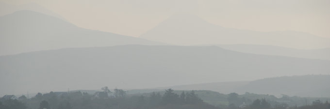 Berge im Dunst Berge im Dunst