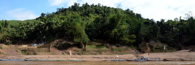 Ein Dorf am Nam Ou Ein Dorf am Nam Ou