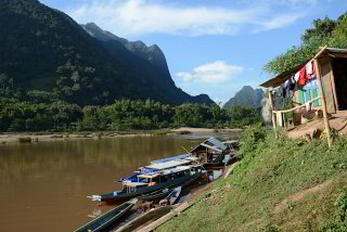 in Muang Ngoi am Fluss Ou in Muang Ngoi am Fluss Ou