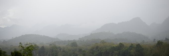 Traumhafte Landschaft, aber es regnet Traumhafte Landschaft, aber es regnet
