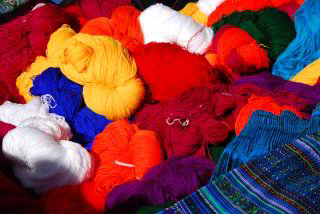 wunderschöne, bunte Wolle wunderschöne, bunte Wolle