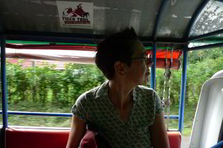 Mit dem Tuktuk zu den Kuang Si Wasserfällen Mit dem Tuktuk zu den Kuang Si Wasserfällen