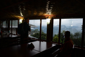 Bild: Im Restaurant des Teen Taley Eco Garden Resort