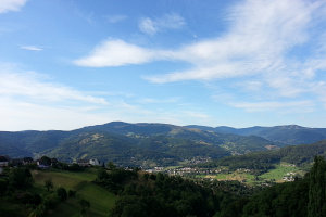 Bild: Blick vom Hohrodberg