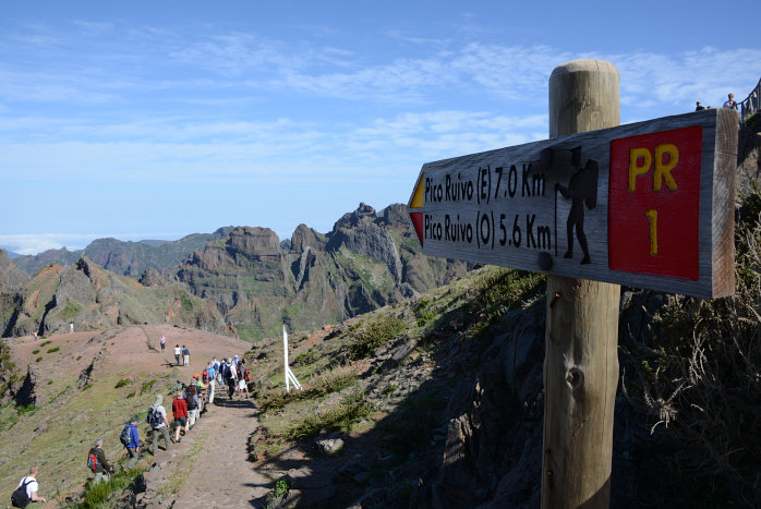Ausblicke vom Pico do Areeiro