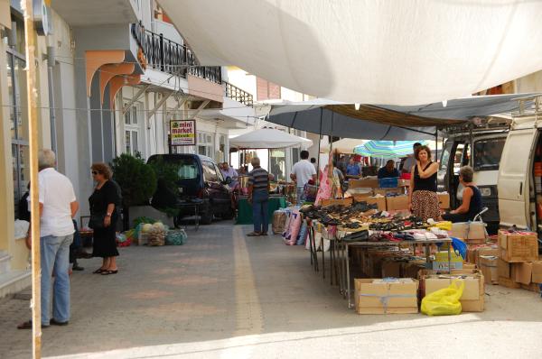 Markt in Pirgos Markt in Pirgos
