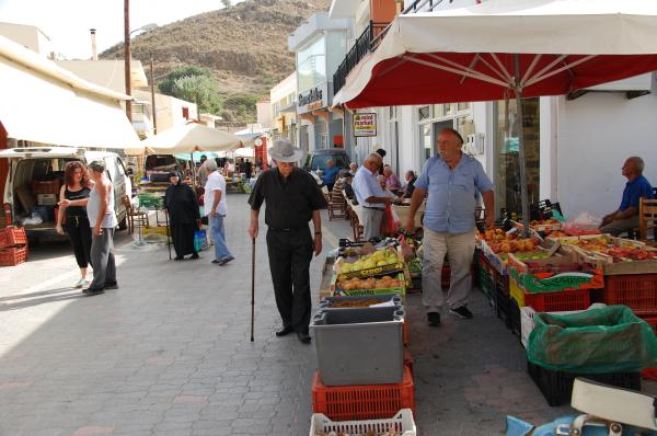 Markt in Pirgos Markt in Pirgos