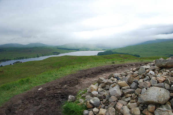 Blick auf Loch Tulla Blick auf Loch Tulla