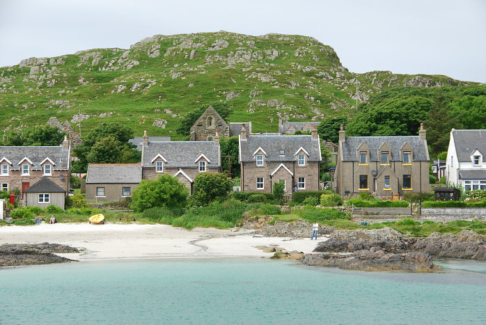Der Hauptort auf Iona Der Hauptort auf Iona