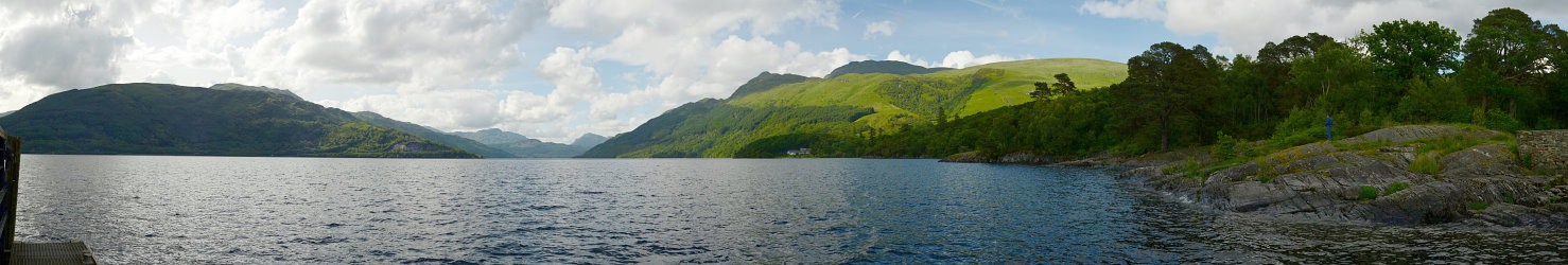 Bild: Blick auf Loch Lomond bei einem Abendspaziergang Bild: Blick auf Loch Lomond bei einem Abendspaziergang