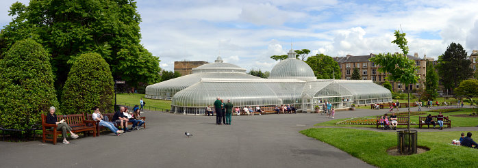 Bild: Gewächshaus im Botanischen Garten Bild: Gewächshaus im Botanischen Garten