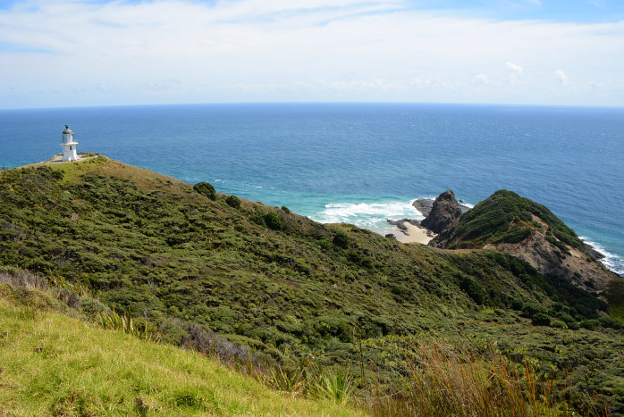 Der Leuchturm von Cape Reinga Der Leuchturm von Cape Reinga