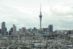 Bild: Der Skytower in Auckland Bild: Der Skytower in Auckland