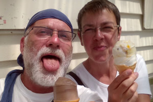 Bild: Ja, schon wieder ein Eis. Bild: Ja, schon wieder ein Eis.