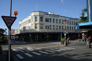 Bild: In New Plymouth gibt es ganz viele schöne Gebäude Bild: In New Plymouth gibt es ganz viele schöne Gebäude