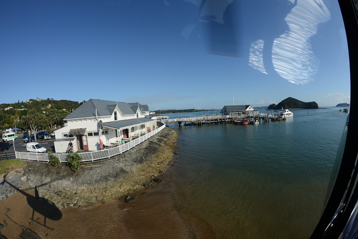 Die Anlegestelle in Paihia Die Anlegestelle in Paihia
