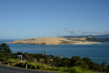 Bild: Die Düne gegenüber in der Morgensonne Bild: Die Düne gegenüber in der Morgensonne