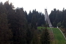 Bild: Die Adlerschanze in Schönwald Bild: Die Adlerschanze in Schönwald