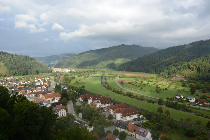 Hausach vom Turm aus Hausach vom Turm aus