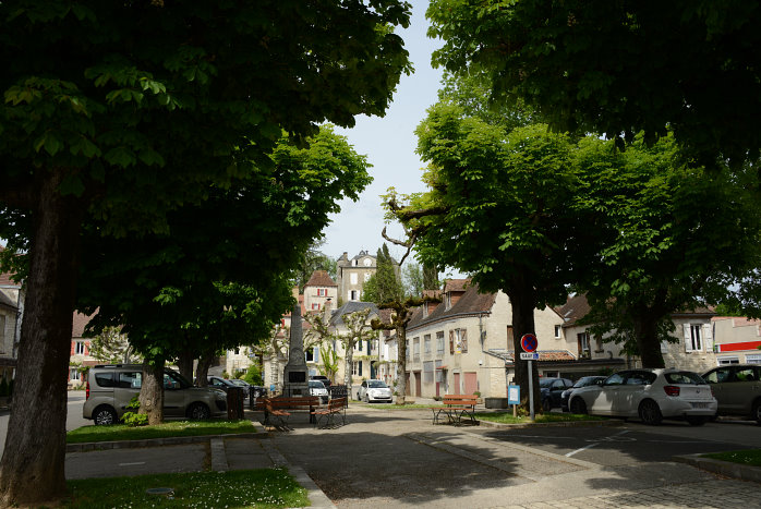Marktplatz in St.Sozy Marktplatz in St.Sozy