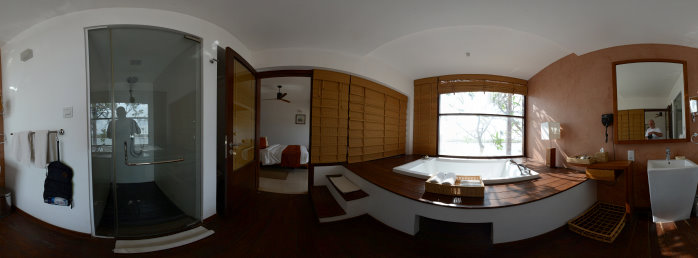 Bild: 360°-Panorama vom Badezimmer Bild: 360°-Panorama vom Badezimmer