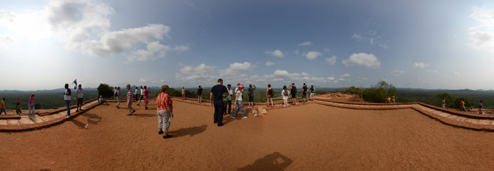 Bild: Oben auf dem Plateau - 360° Panorama Bild: Oben auf dem Plateau - 360° Panorama