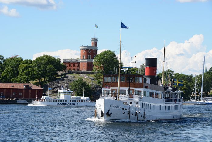 Blick auf Kastellholmen Blick auf Kastellholmen