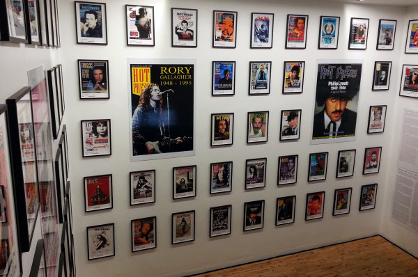 Die kleine Fotoausstellung der Musikzeitschrift 'Hotpress' Die kleine Fotoausstellung der Musikzeitschrift 'Hotpress'