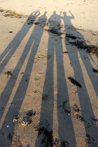 Bild: Selfie auf Omey-Island Bild: Selfie auf Omey-Island