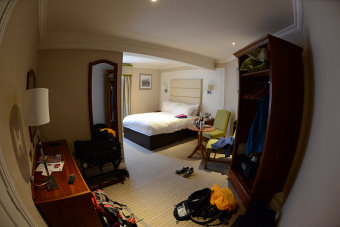 Bild: Unser Zimmer im Buswells Hotel Bild: Unser Zimmer im Buswells Hotel