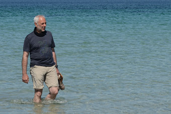 Bild: Thomas im Wasser Bild: Thomas im Wasser