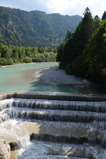 Bild: Der Lechfall bei Füssen Bild: Der Lechfall bei Füssen