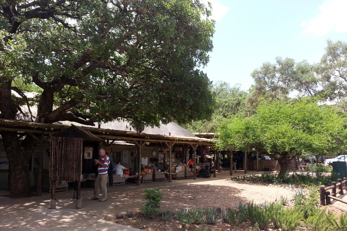 Kaffeetrinken in Tshokwane Kaffeetrinken in Tshokwane