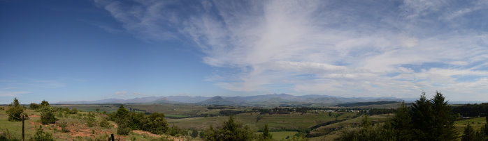 Bild: Oberhalb von Underberg der Blick auf die Drakensberge Bild: Oberhalb von Underberg der Blick auf die Drakensberge