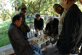 Bild: Spielen ist Volkssport - hier Schach Bild: Spielen ist Volkssport - hier Schach
