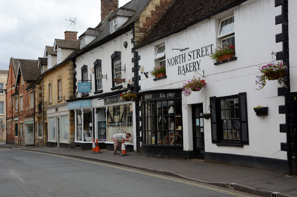 Strasse in Winchcombe